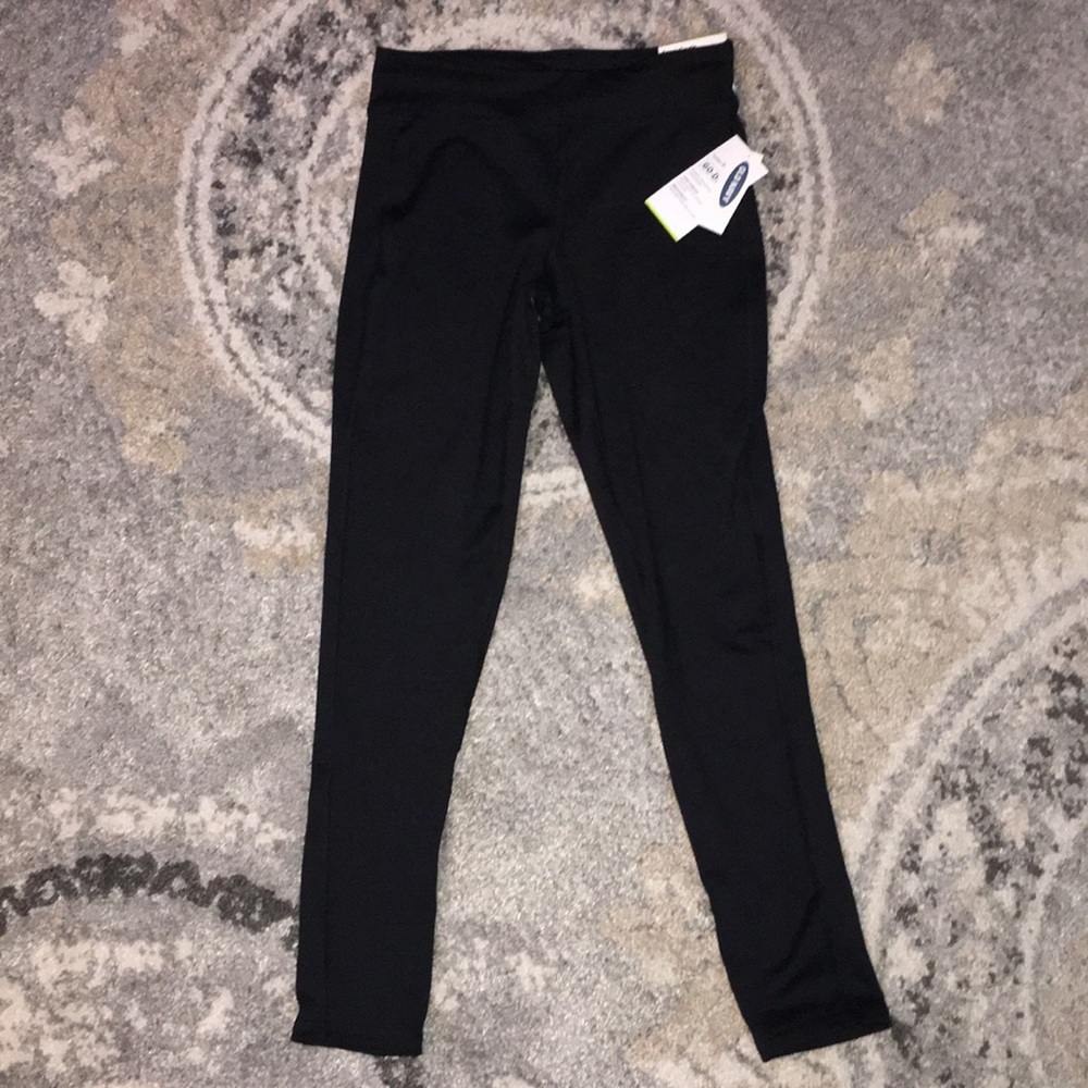 Oldnavy kids black leggings L 10/12